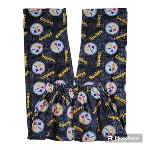 Pittsburgh Steelers Pajama Pants Girls Size 14/16 - Picture 2 of 6